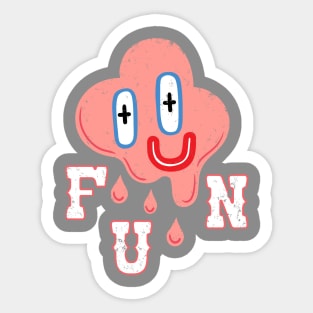 FUN Clown Sticker